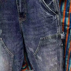 PENDRA Heavy Brand Tooling Jeans