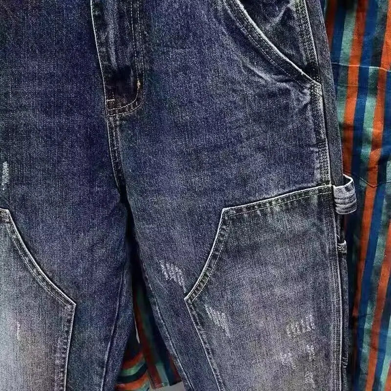 PENDRA Heavy Brand Tooling Jeans