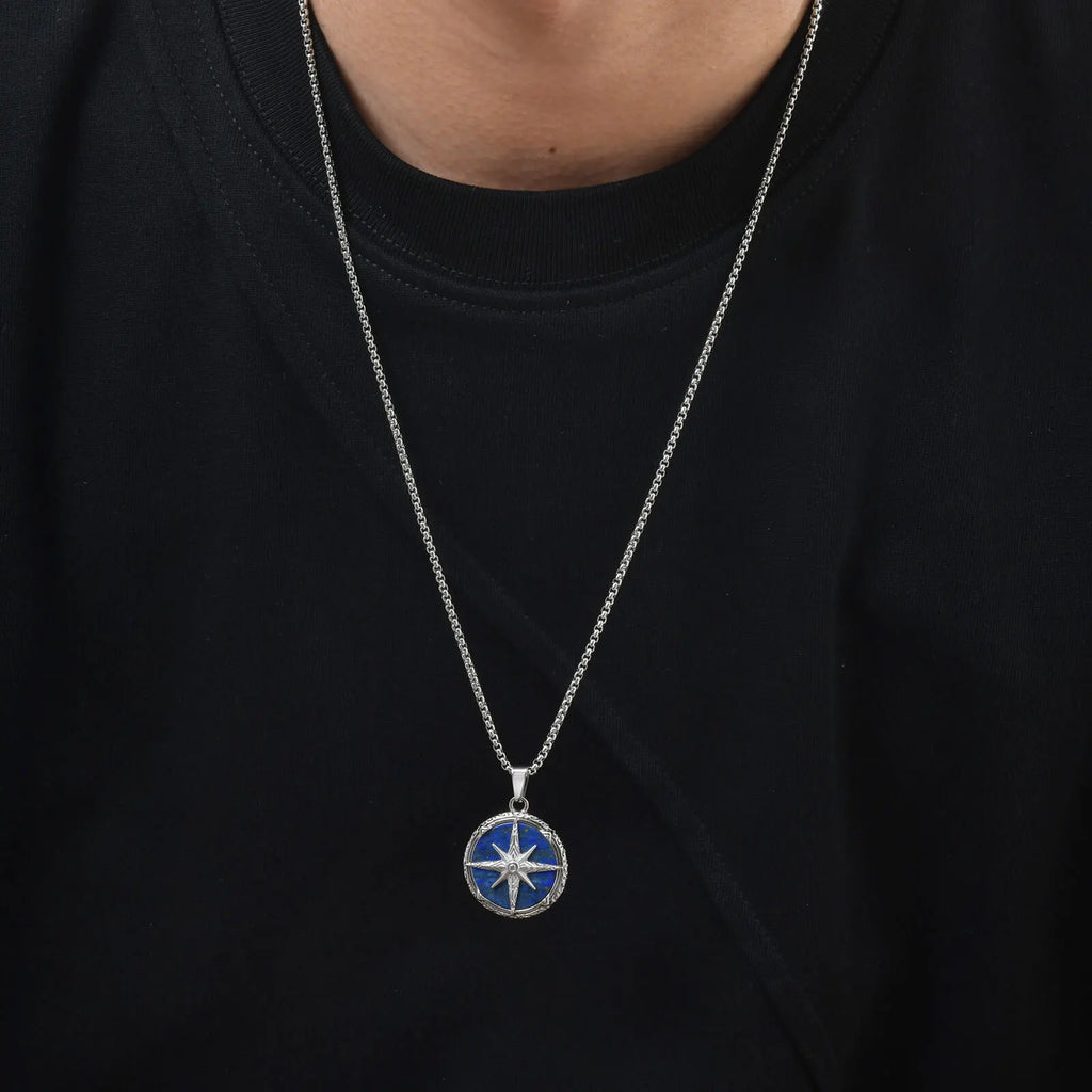 PENDRA Stone Star Pendant Necklace