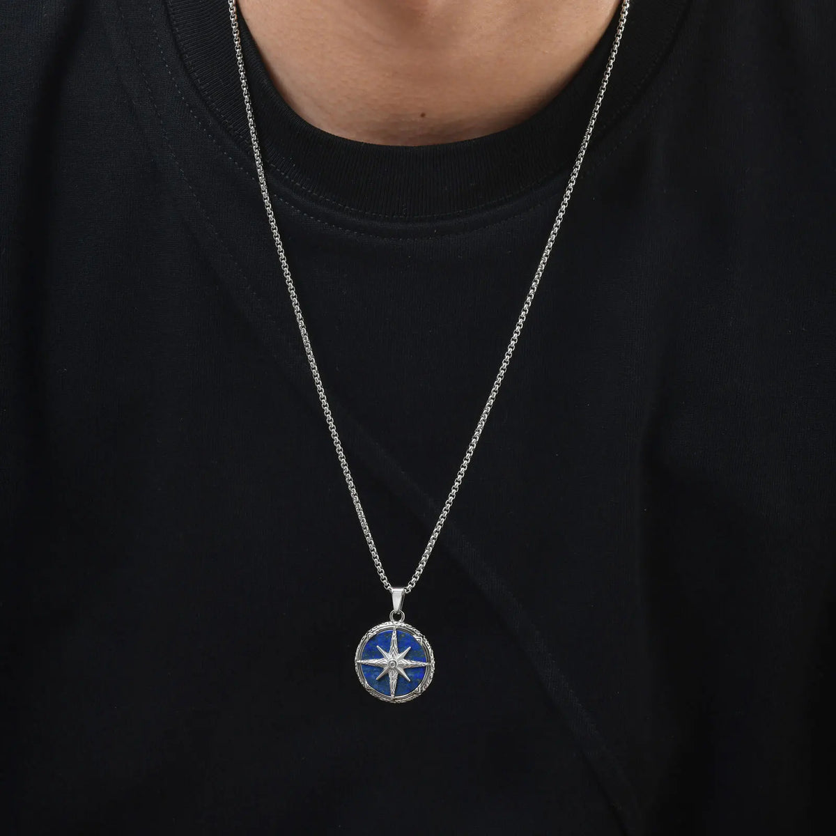 PENDRA Stone Star Pendant Necklace
