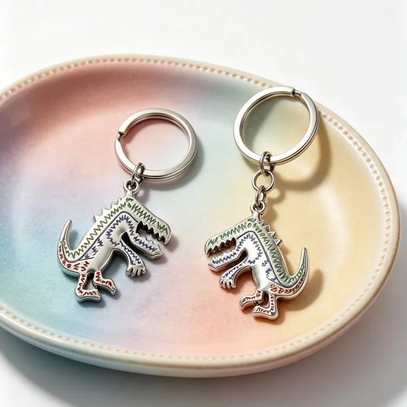PENDRA Dinokey Colorful Dinosaur Keychain