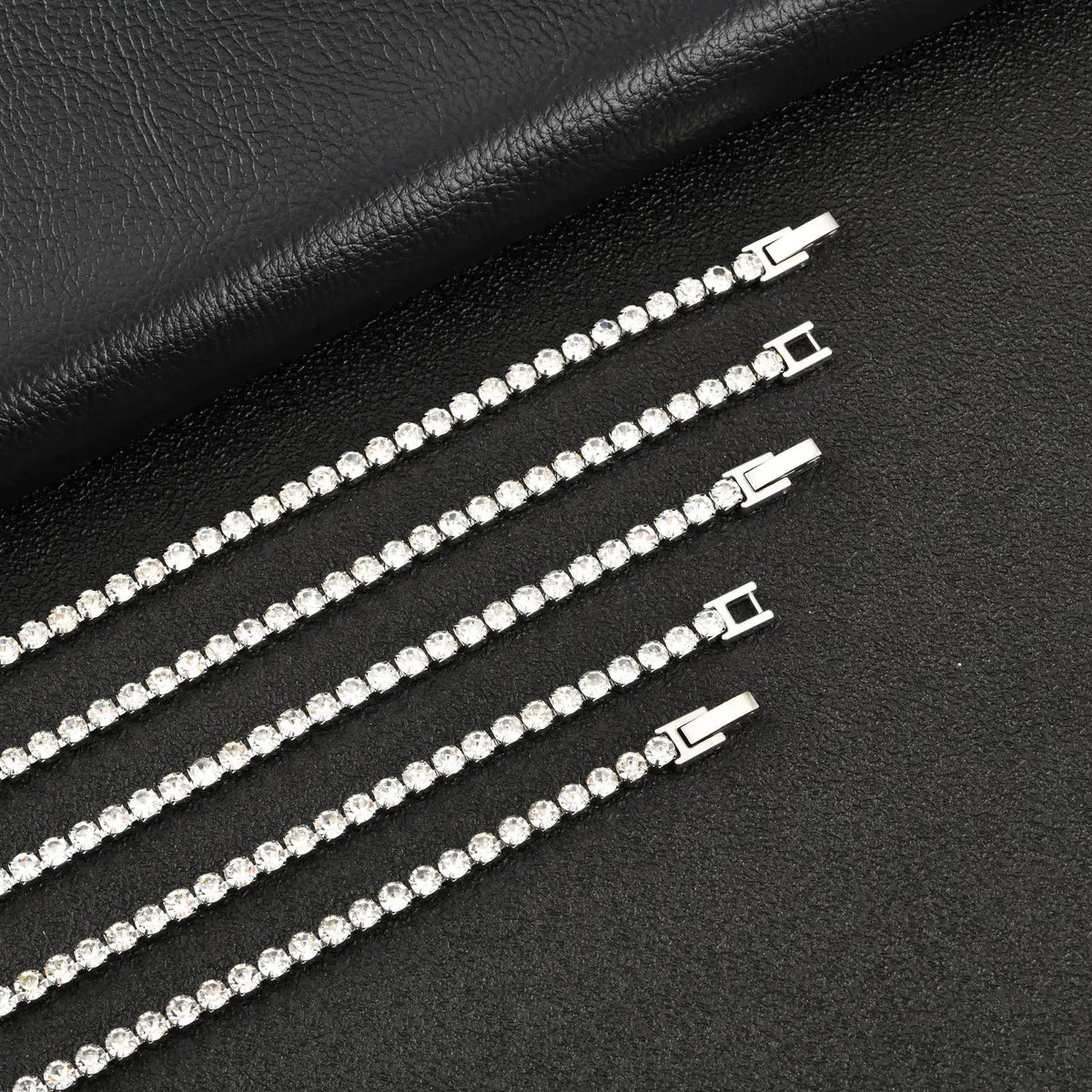 PENDRA Zircon Tennis Chain Necklace