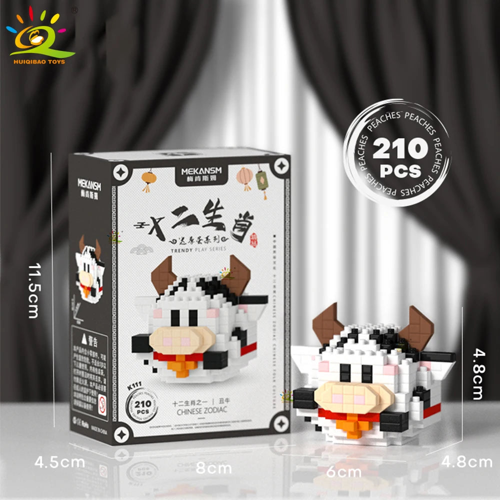 PENDRA Cute Delicious Micro Building Set