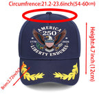 PENDRA 250th Anniversary Patriotic Baseball Cap