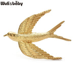 PENDRA Skyglide Classical Alloy Swallow Brooch