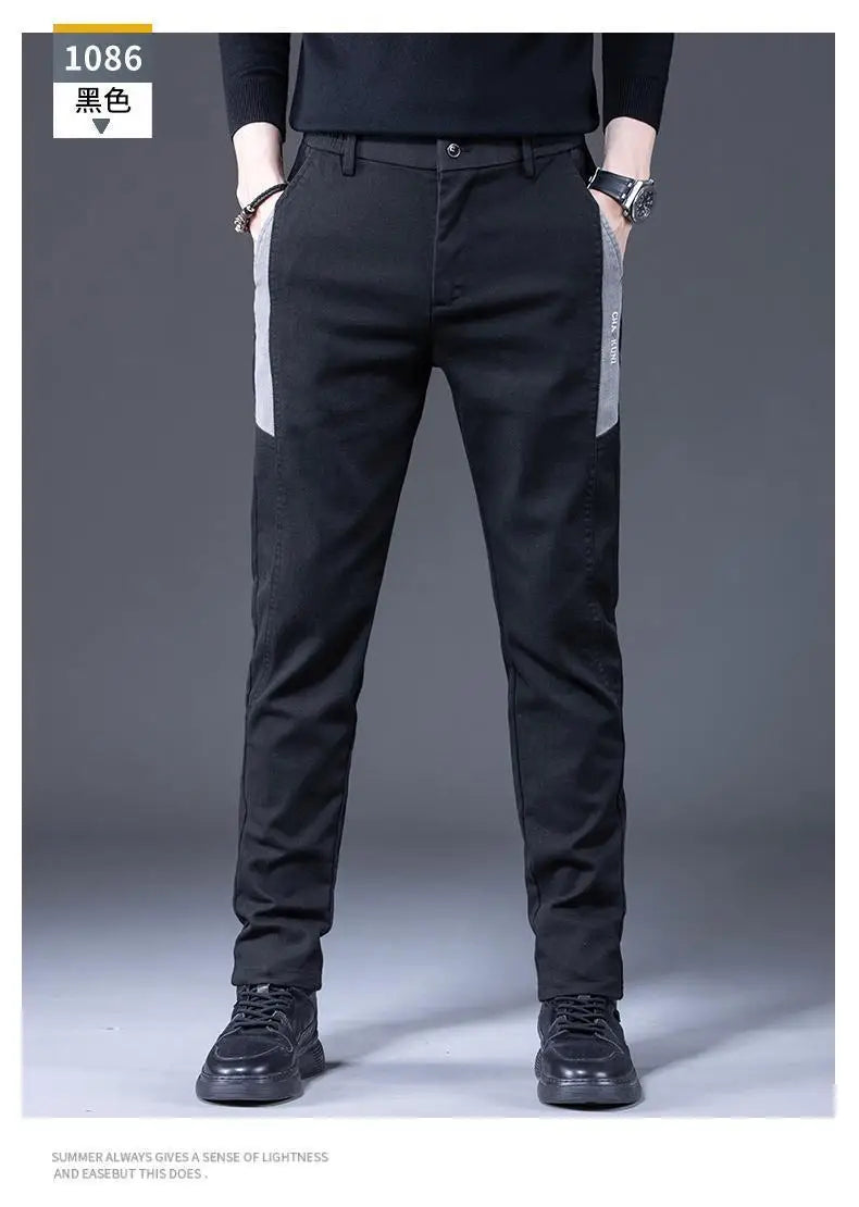 PENDRA Straight End Elastic Pants