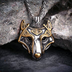 PENDRA Wolf Norse Celtic Necklace