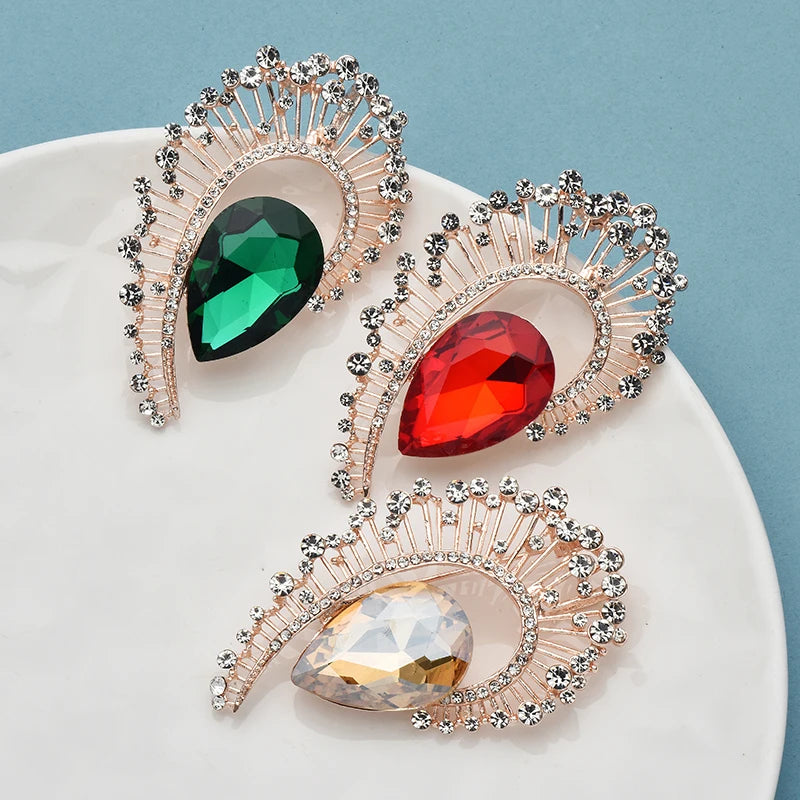PENDRA Florielle28 Crystal Brooch