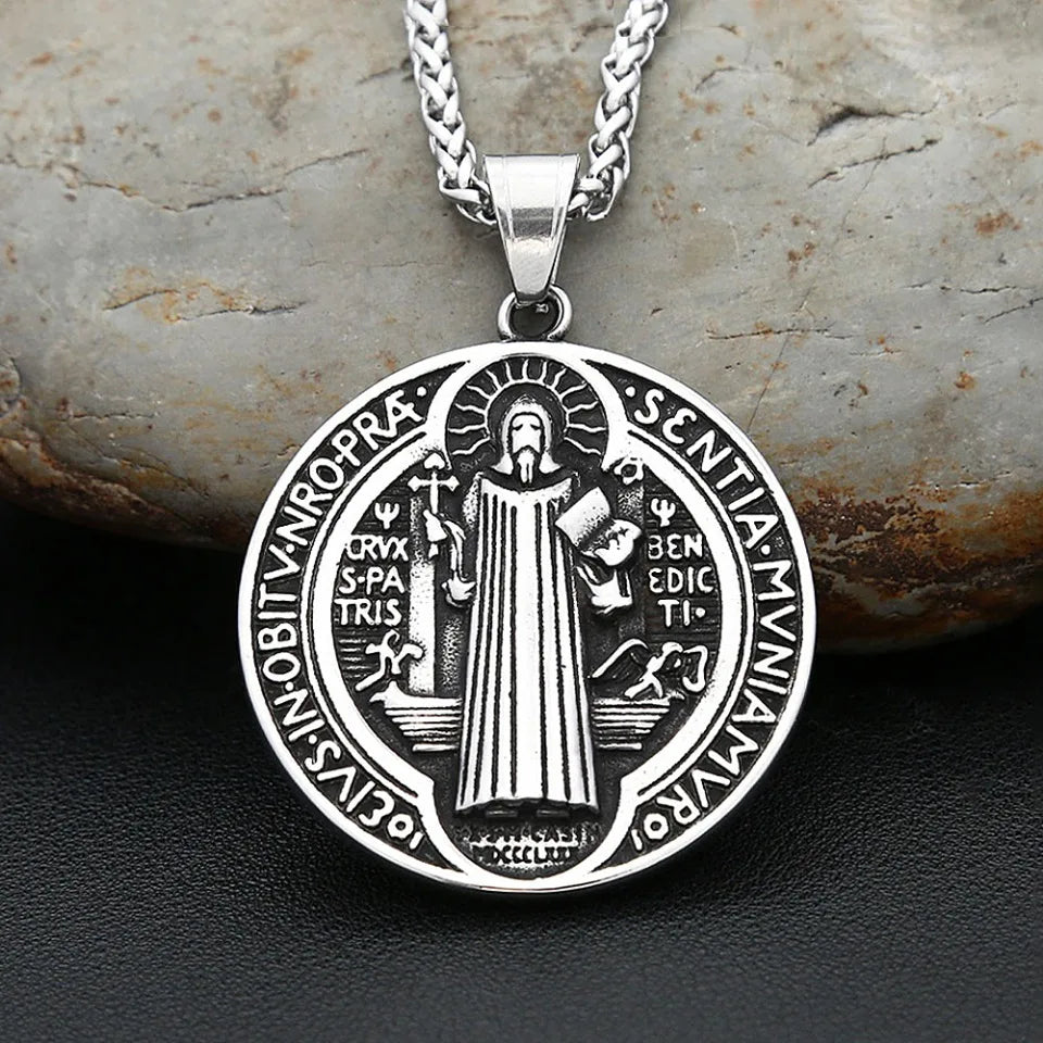 PENDRA Benedictus 316L Stainless Steel Exorcist Pendant