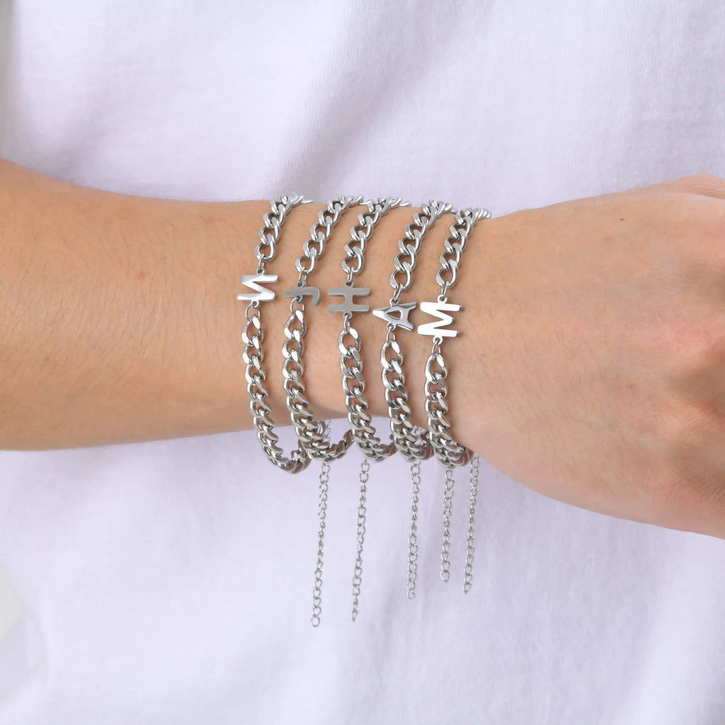 PENDRA Classic Initials Bracelet