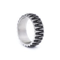 PENDRA Geometra Stainless Steel Geometric Ring