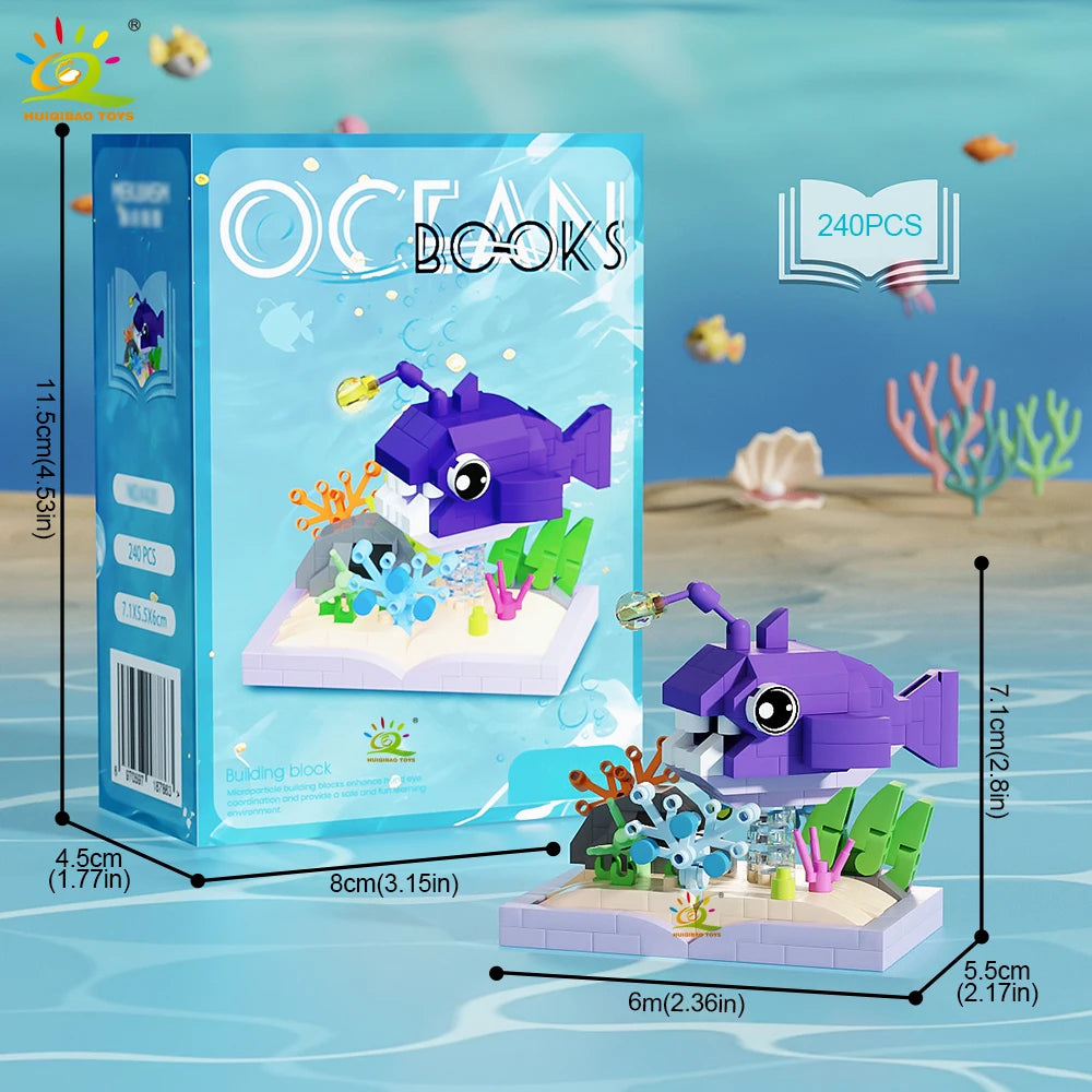 PENDRA Ocean Orcas Micro Building Set