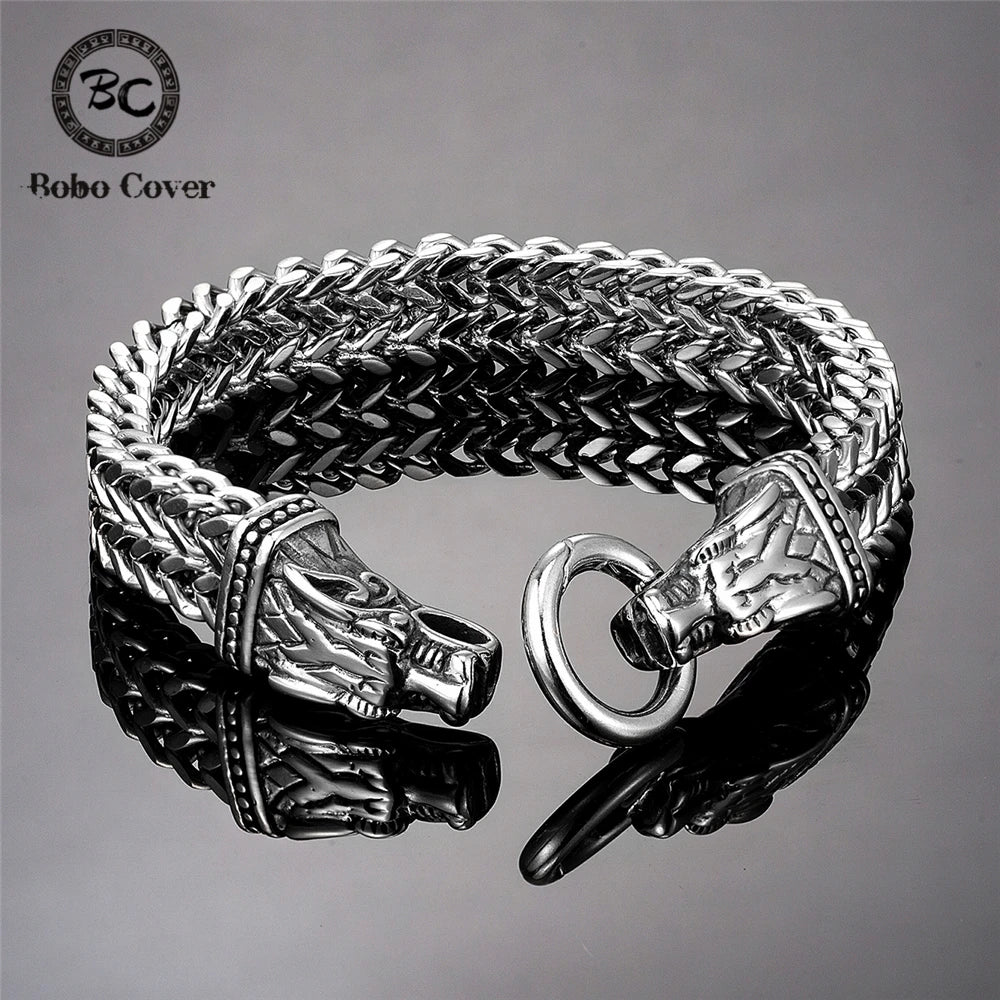 PENDRA Wolf Vintage Viking Bracelet
