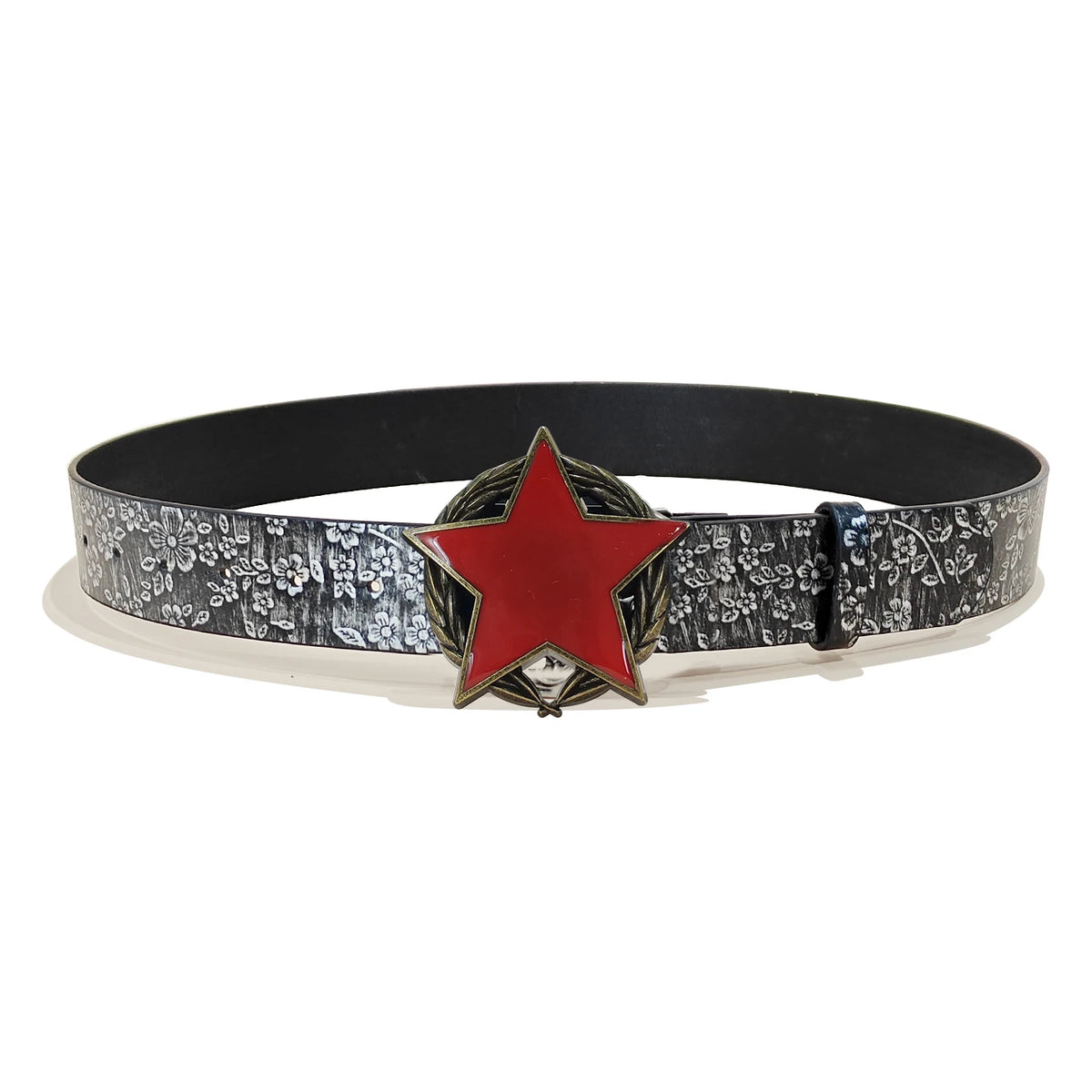 New Fashion Luxury Belt Black Punk Accessories Girdle HipHop Y2k Star Buckle Jeans Skirt Plus Size Waistband For Men Women