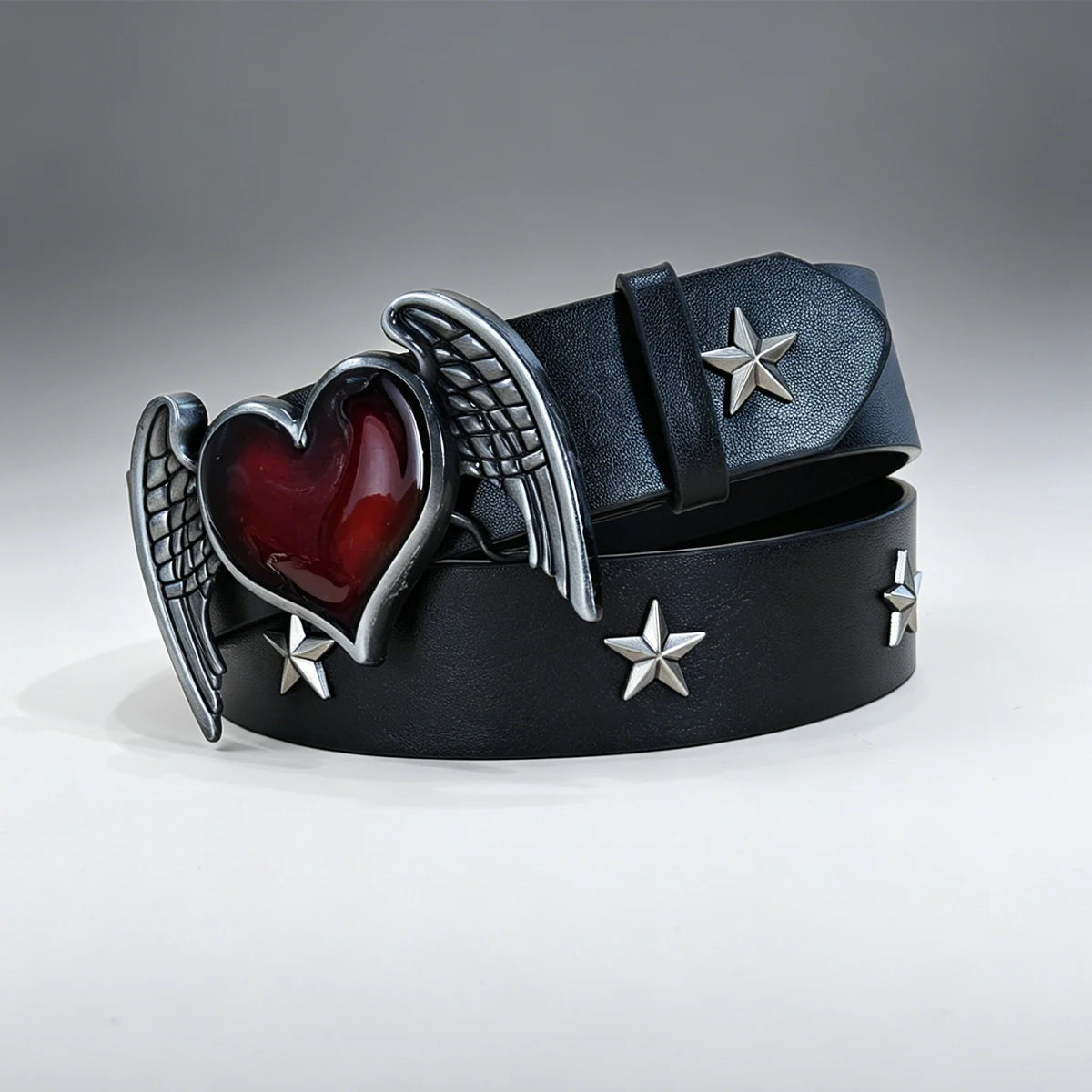 PENDRA Jadeine Skull Gothic Belt