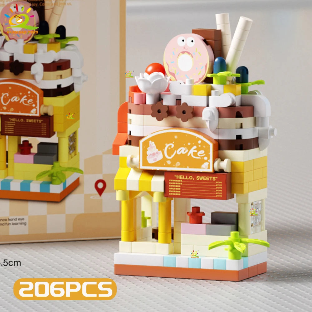 PENDRA Cute Shop Micro Building Set