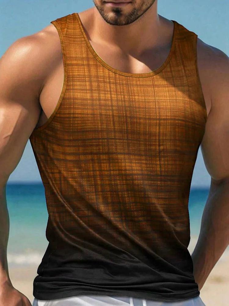 PENDRA Sports Sleeveless Hawaiian T-Shirt