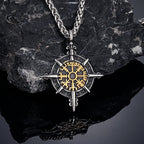 PENDRA Rune Gold Norse Necklace
