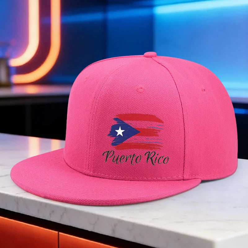 PENDRA Puerto Rico Snapback Cap