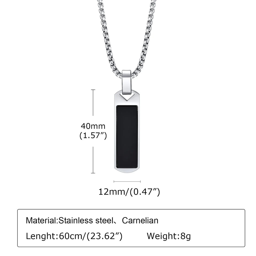 PENDRA Stone Natural Pendant Necklace