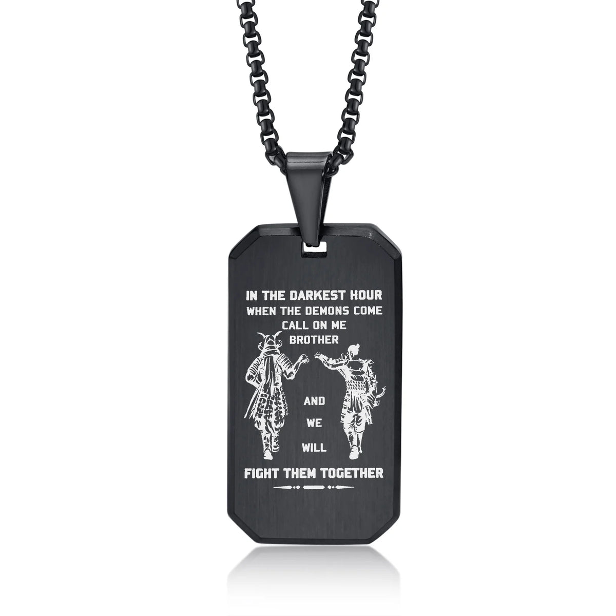 Waterproof Stainless Steel Dog Tag Necklaces for Men BFF Jewelry,Free Custom Birthday Graduation Father's Day Gifts to Him
