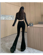 PENDRA Add Velvet Thick Pants