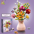 PENDRA Bouquet Plants Floral Building Set