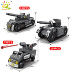 PENDRA Military Tank Plane Building Set