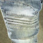Designer Men's Jeans Luxury Fashion Slim Fit Denim Jeans Stylish korean and Casual Spring and Autumn Look Casual Pencil Pants