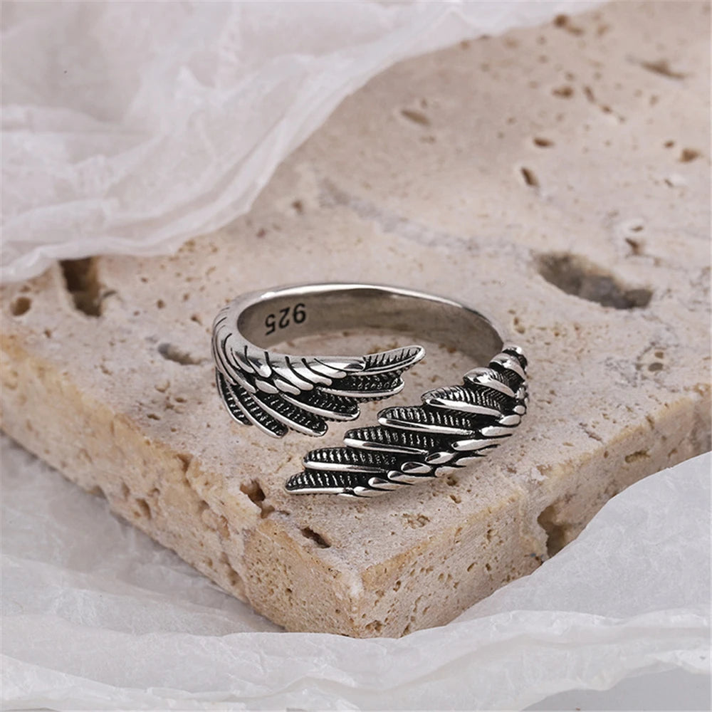PENDRA Angel Wings Opening Copper Ring