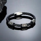 PENDRA Rune Vintage Steel Bracelet