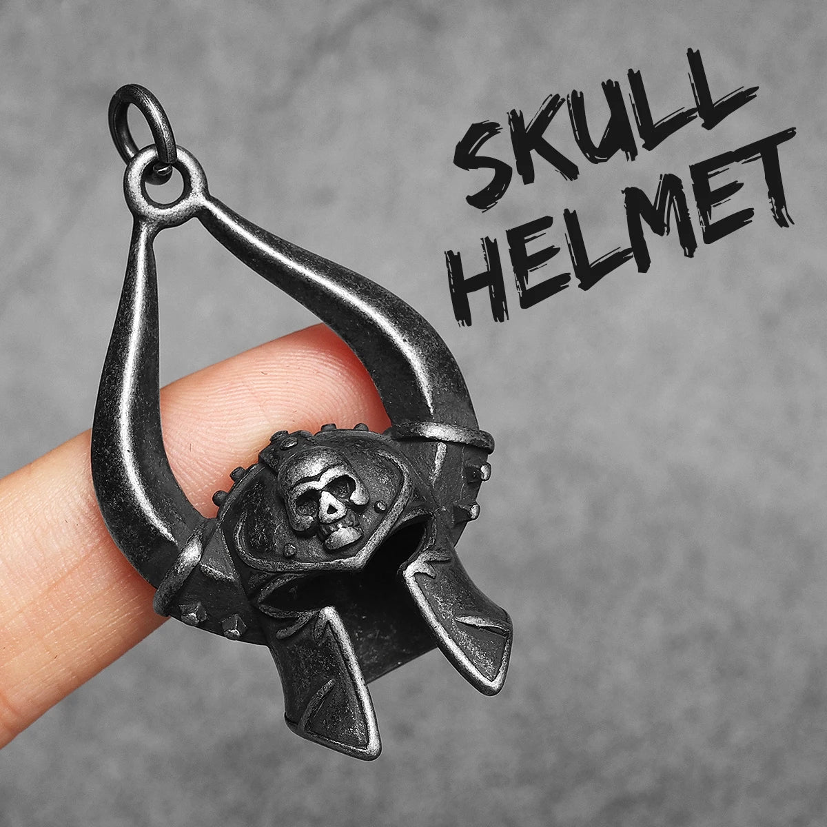 PENDRA Solamond Skull Motif Necklace