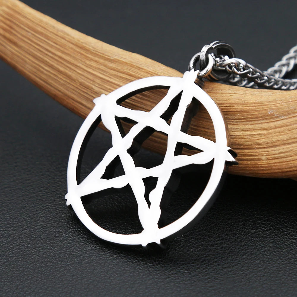 PENDRA Davidstar Stainless Steel Star of David Pendant