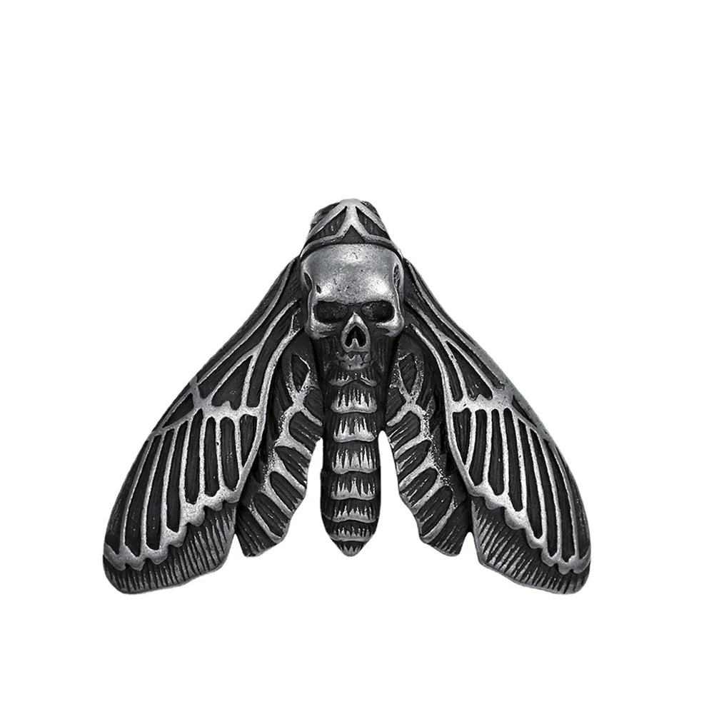 PENDRA Skullmoth Death Head Butterfly Pendant