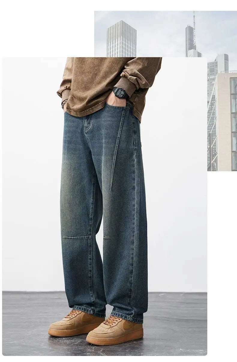 PENDRA Denim Wide Pants