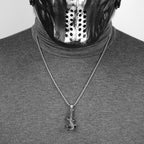 PENDRA Crocodile Animal Steel Necklace