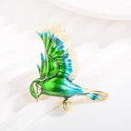 PENDRA Lovely Hummingbird Brooch
