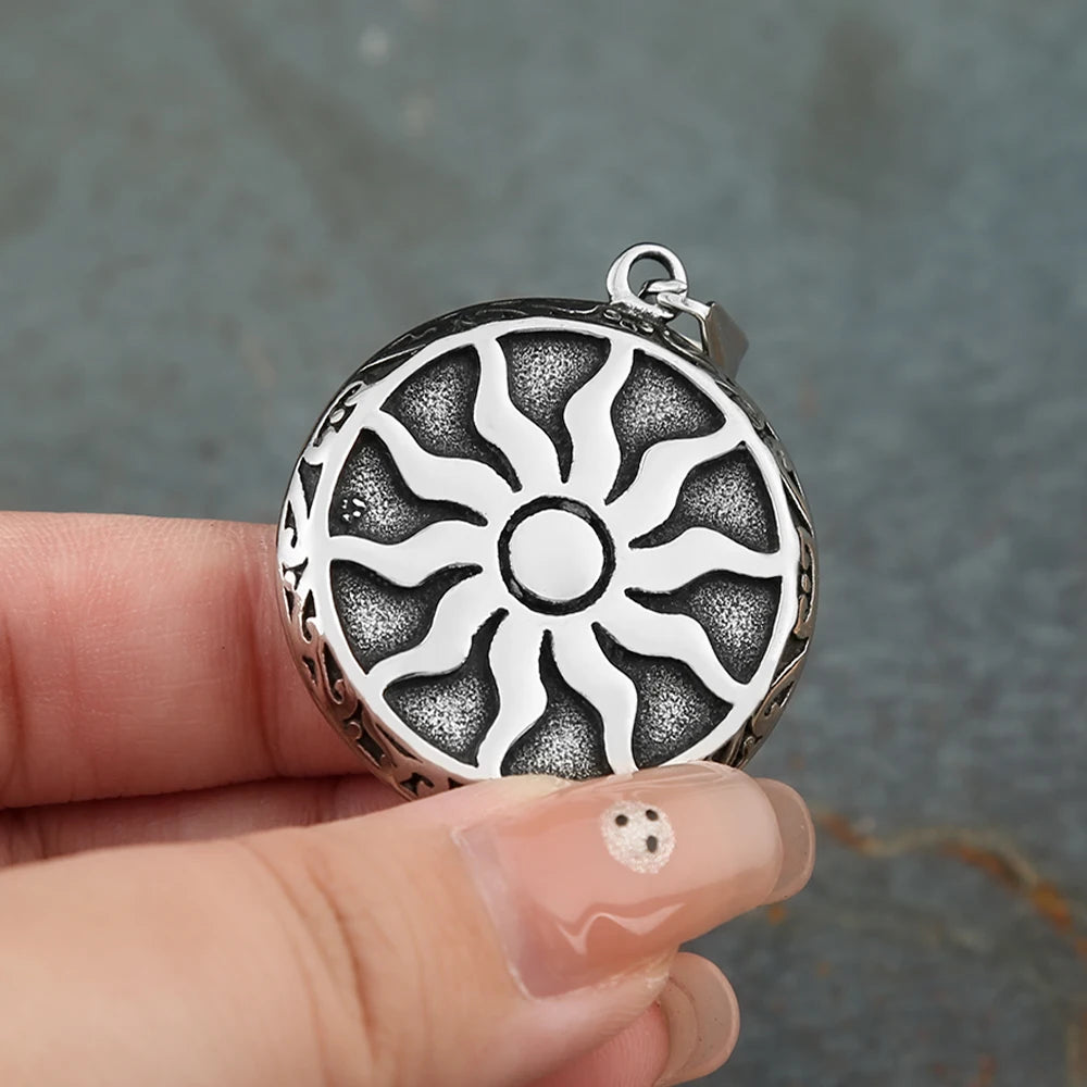 PENDRA Apollo Sun God Pendant Necklace