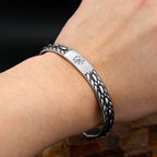 PENDRA Twin Serpent Adjustable Cuff Bracelet
