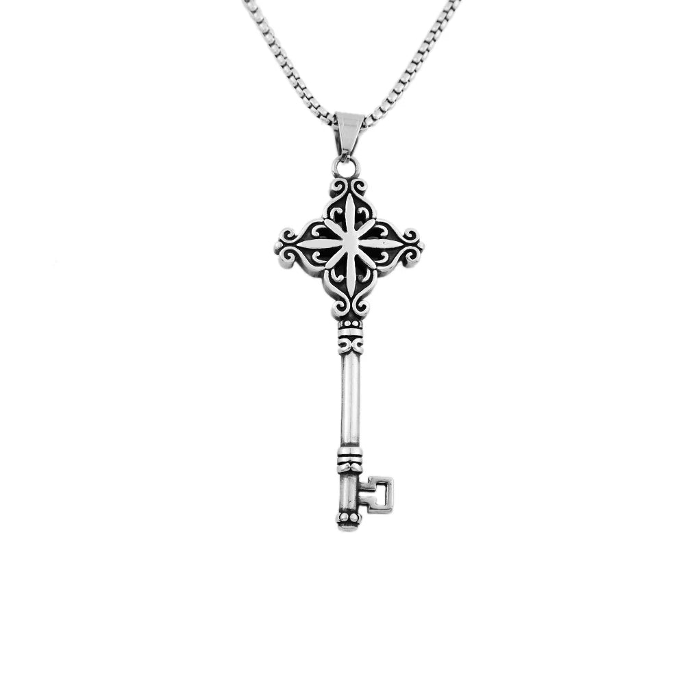 PENDRA Keyforge 316L Stainless Steel Key Pendant