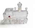 Crown Royal Train Shaped Glass Decanter 350ml Whiskey Bourbon Brandy Bottle Barware Collector Gift
