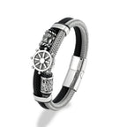 PENDRA Rune Steel Bracelet