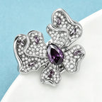 PENDRA Exquisite Butterfly Brooch