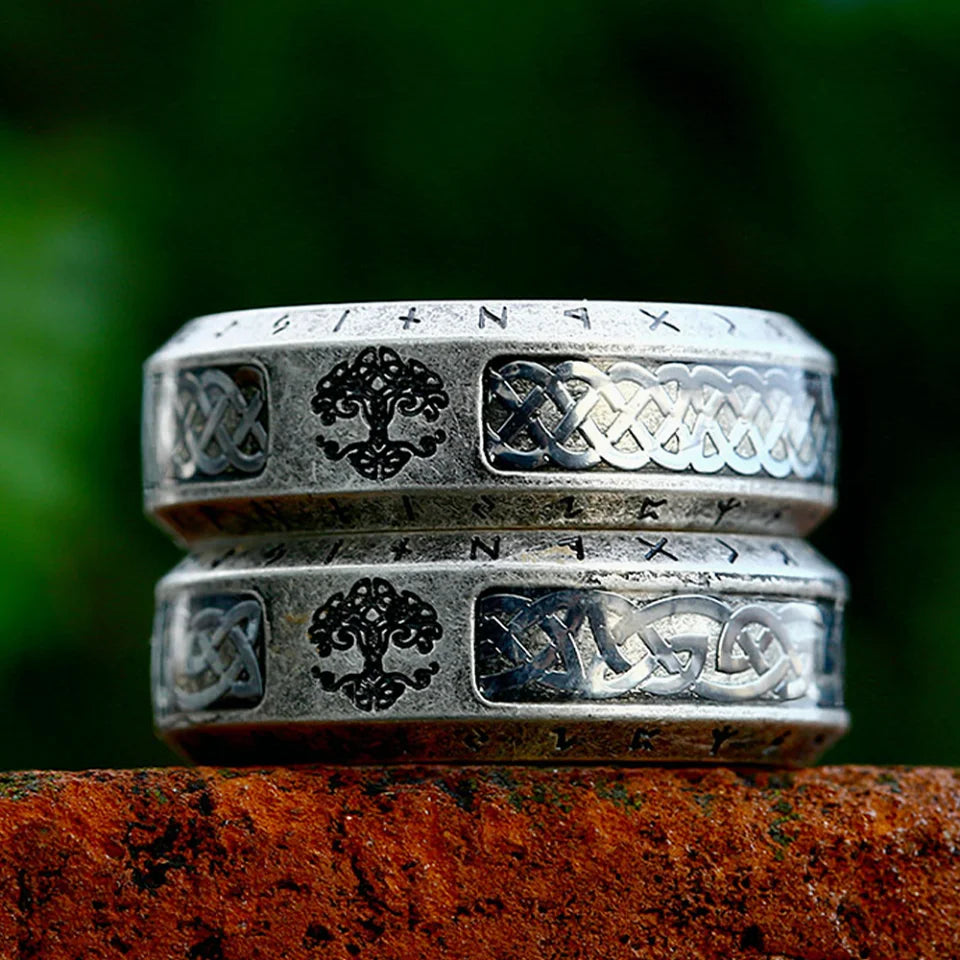 PENDRA Arboris Nordic Viking Tree of Life Ring