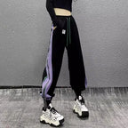 PENDRA Side Color Blocked Pants
