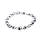PENDRA Skullmark Stainless Steel Biker Bracelet