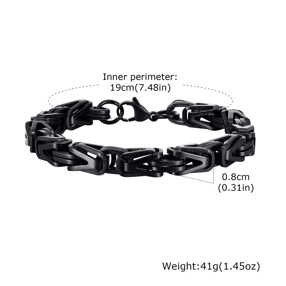 PENDRA Byzantine Link Chunky Bracelet