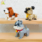 PENDRA Dog Amimal Micro Building Set