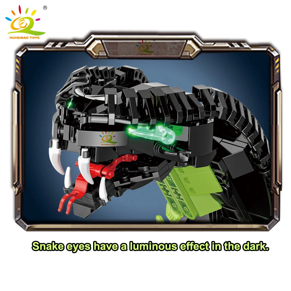 PENDRA Cobra Snake Animal Building Set