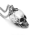 PENDRA Skull3D Gothic Three-Dimensional Skull Pendant
